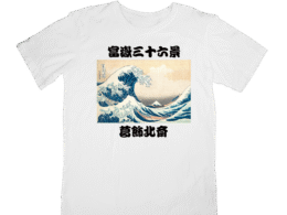 Japan Art T-Shirts HOKUSAI 01